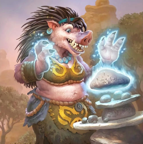 炉石传说:野猪人"选美大赛"开始了!实话实说,这6张卡牌真的很难抉择