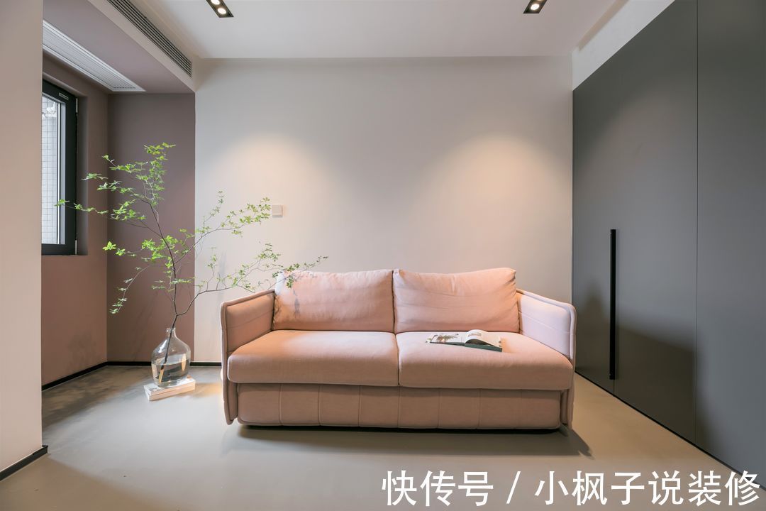 地板|去客厅化设计,不铺地板不铺砖,100㎡的家反而更时尚大气