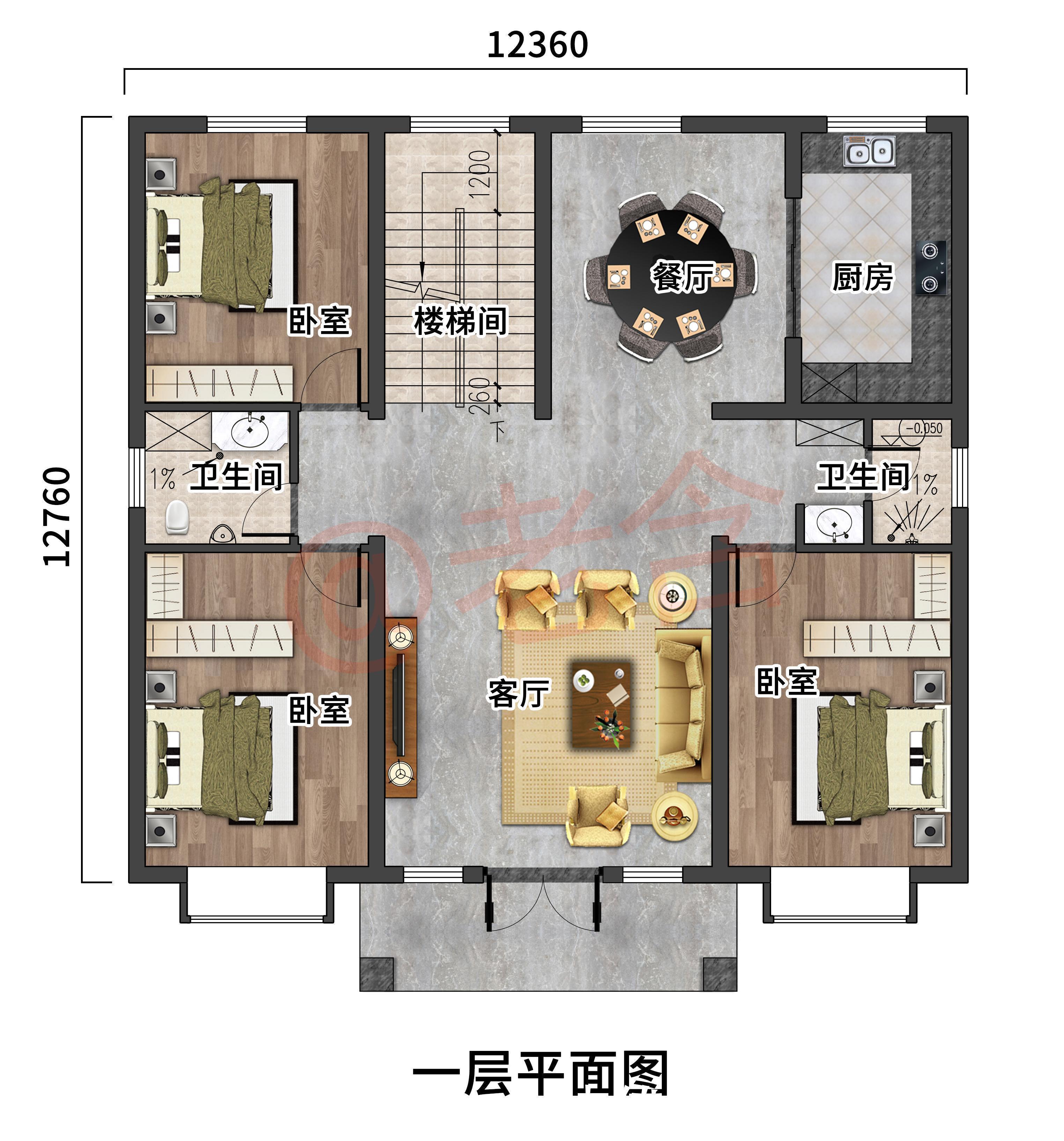 造价|农村受欢迎的2套二层别墅设计图，造价仅18万，自建房不二选择