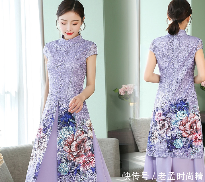 女人穿旗袍就是美! 尤其下面几款, 满满女人味