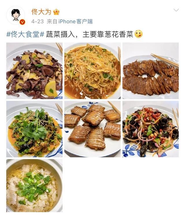 佟大为给家人下厨做饭，一看就是东北风味，网友：佟大食堂真不错