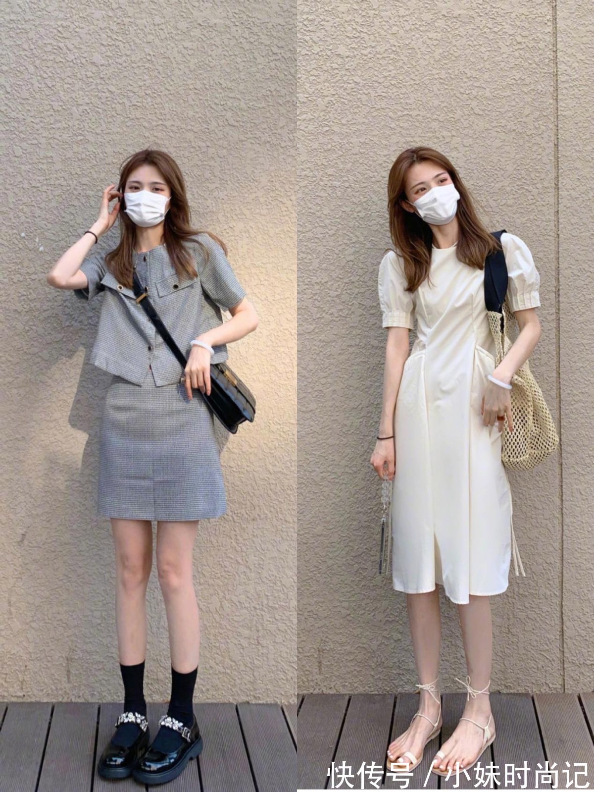 黑白|女人30岁后穿衣拒绝老气,学这位博主的减龄穿搭,清爽随性又时髦