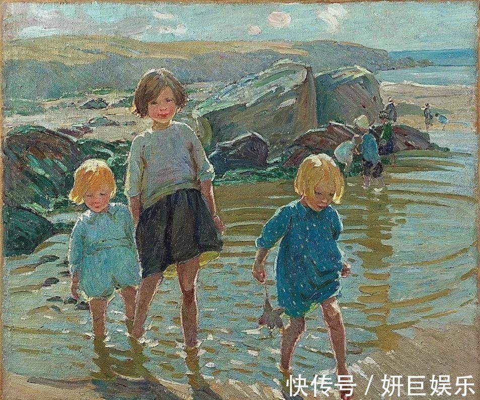 会员！20世纪英国最伟大的女画家之一多萝西娅·夏普油画作品欣赏