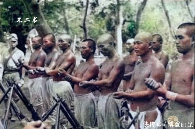 侵华|上色老照片:侵华战场上真实的日军士兵,高歌时和战败时很不一样