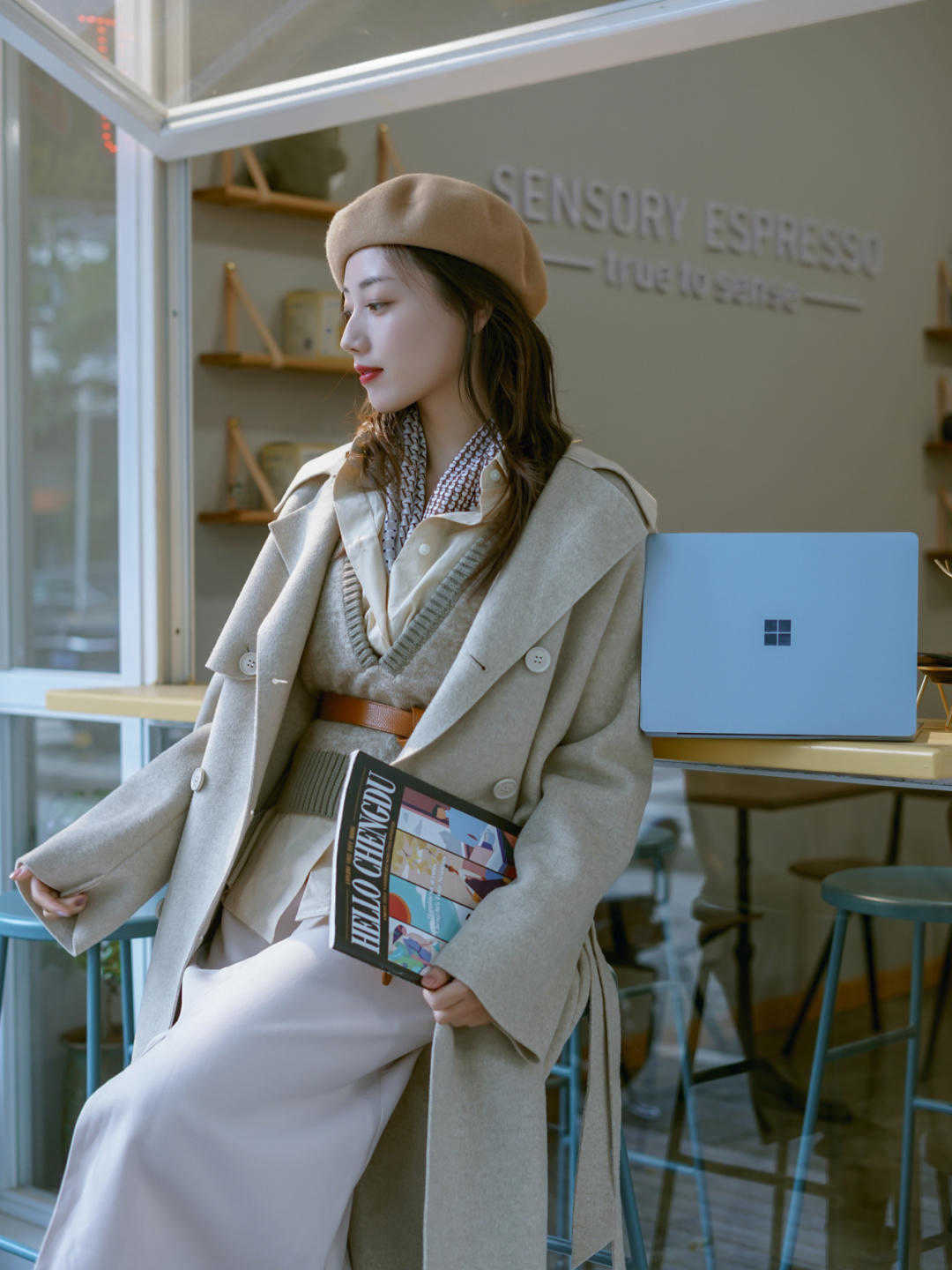 秋天|学会懒人穿搭法,出门这样学时髦还好看