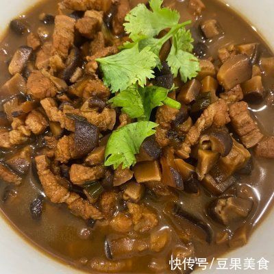 香菇|真爱无敌香菇卤肉饭