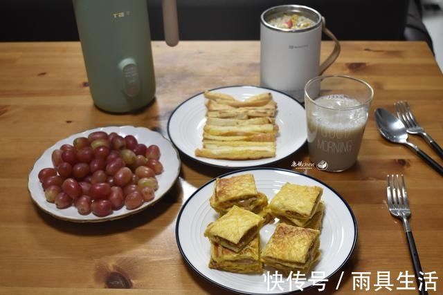 文治|两口子的极简早餐，不精致但营养美味，简单又方便，赶快试试吧
