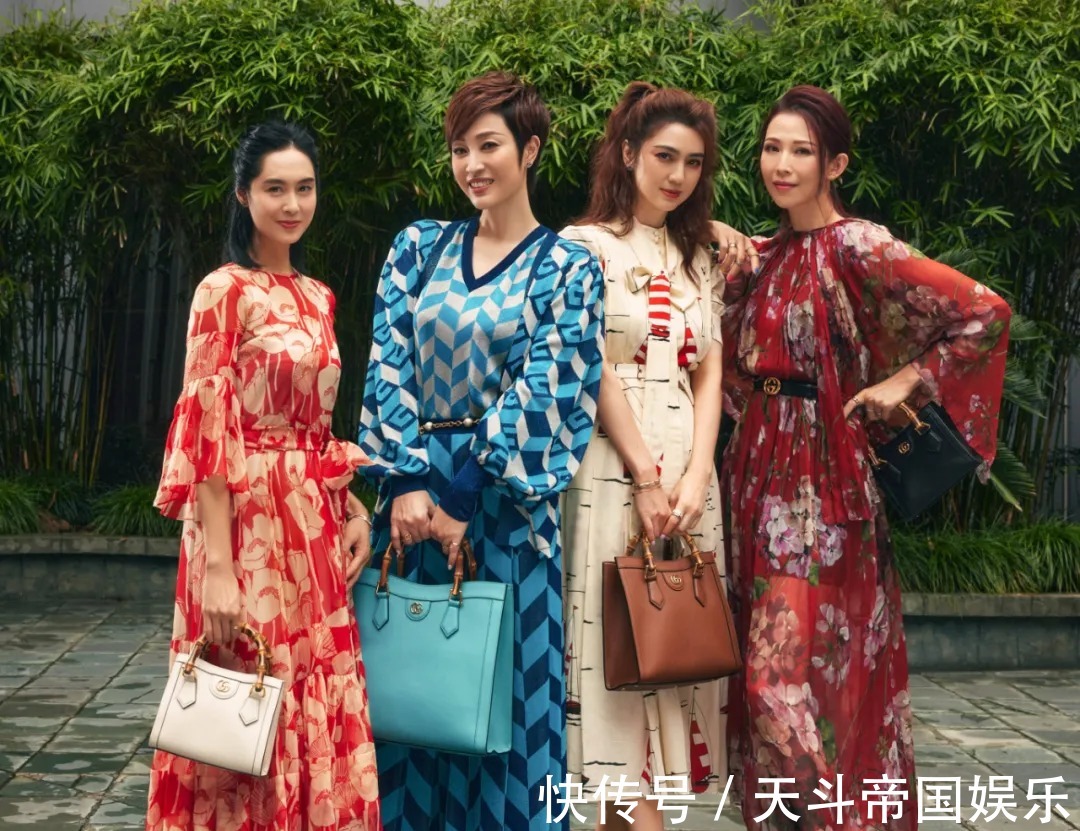 港普四姐妹再聚首,人生各不同,姐妹情卻依舊深厚,朱茵最幸福