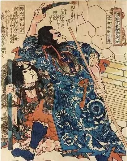 浮世绘&日本人眼中的梁山好汉长啥样——歌川国芳笔下的水浒人物