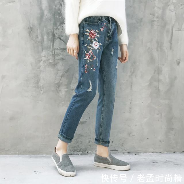 腿型 九分裤+休闲鞋,春季最实穿又时髦有型的组合,显瘦显高还减龄