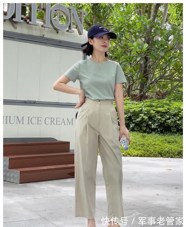 短袖 女生这样穿才显高,这些搭配技巧赶紧学起来,高级又洋气
