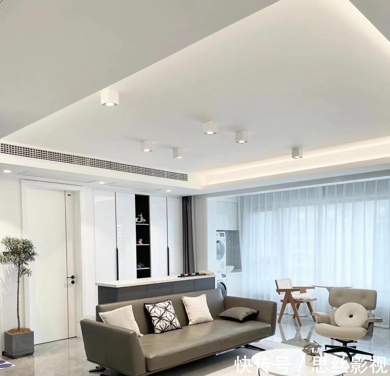 理想家|女主115㎡新家,巧用黑白灰色系,装出自己“理想家”的样子