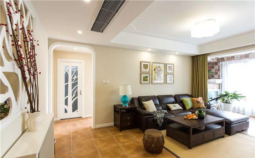 两居|美式休闲两居案例装修图,一个餐厅就把我迷住了,真好看!