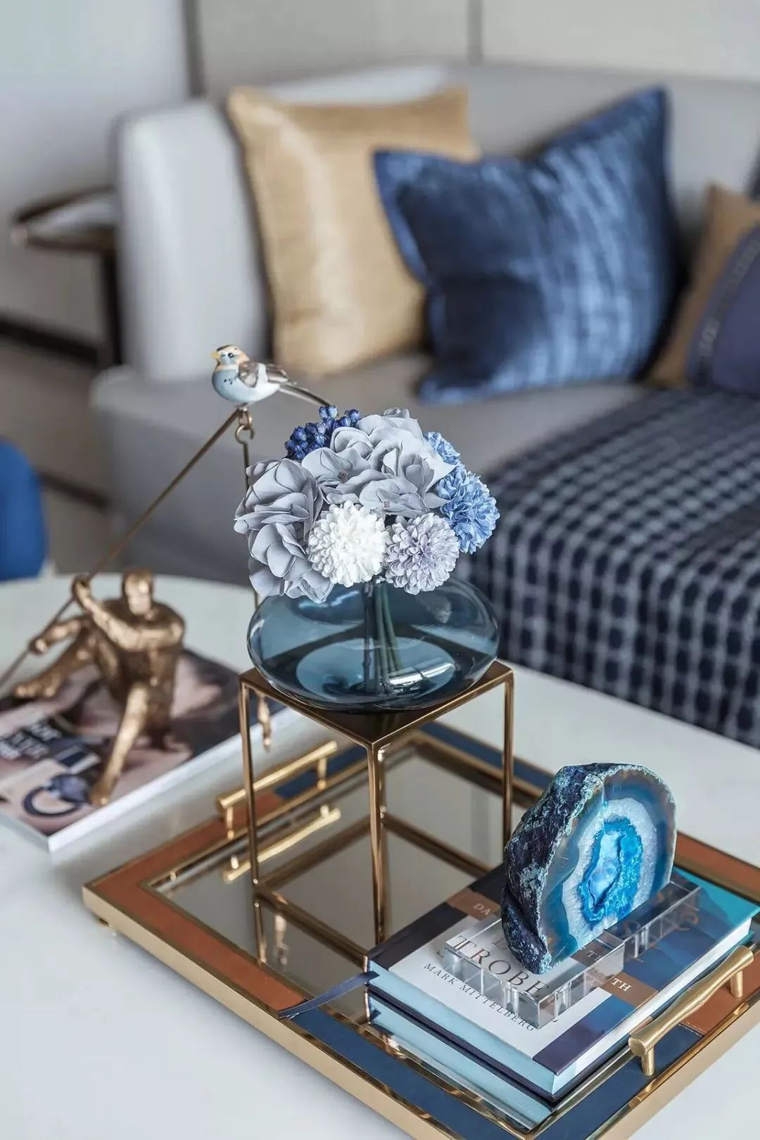 三居室新中式美居，轻奢儒雅的华丽气质|黄石装修 | 三居室