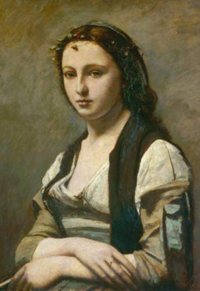 柯罗!世界第七大名画是珍珠女郎,但油画上却没有珍珠,这是怎么一回事