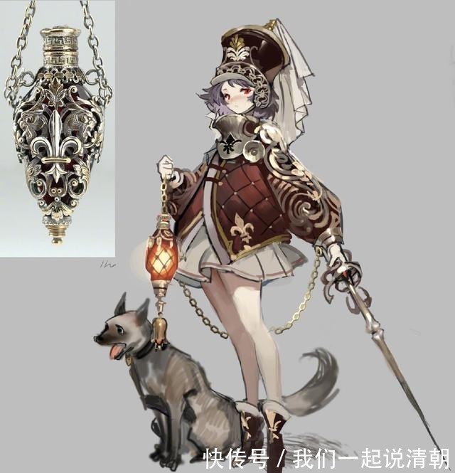 拟人|饰品拟人成帅哥美女,阿拉丁神灯重出江湖,海浪胸针太美了