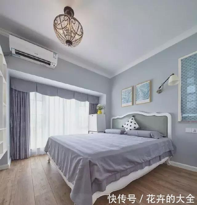 灰蓝色|70平米小户型，全屋简洁清爽又雅致，到处都打满了柜子，储物超强