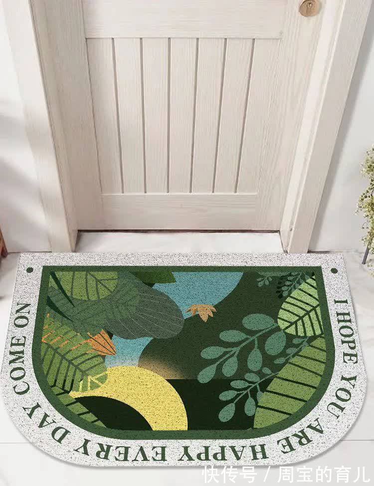 丝圈|入户地毯,家里的“门面担当”,高级风满满