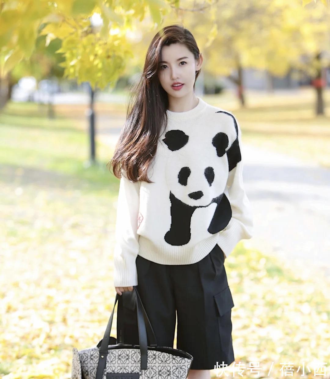 秋冬 秋冬建议多穿“针织衫”,搭配直筒裤显气质,搭配半身裙高级优雅