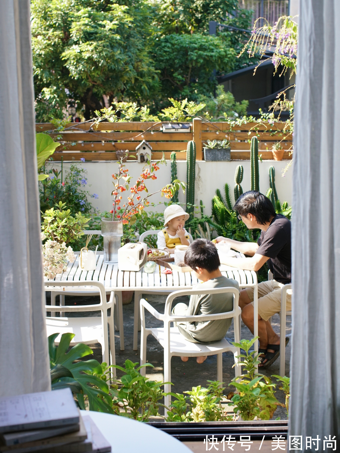 预算8万，改造170㎡别墅“沙漠植物懒人花园”，太好看了