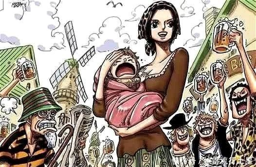 憨直|海贼王四皇之子都有领路人,有的贪财,有的憨直,不如路飞聪明!