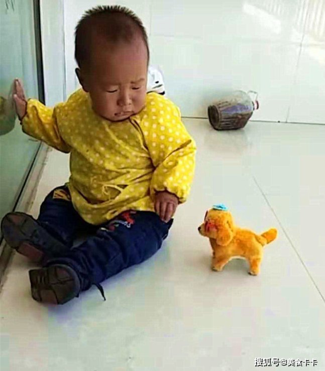 妈妈|妈妈好心给宝宝买了电动狗,孩子把玩具当怪物了,惊吓的可不轻