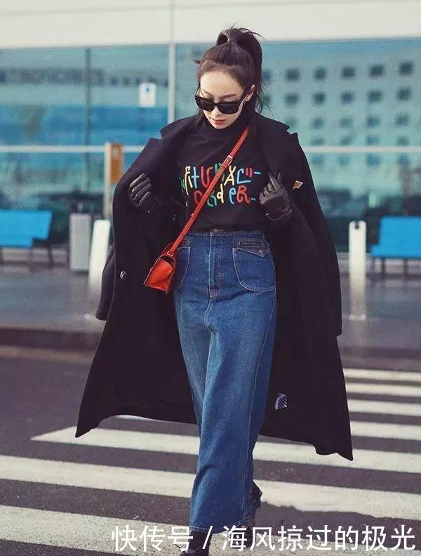 外套|外套穿搭经典的黑色外套,秋冬怎么穿才能气质不沉闷!
