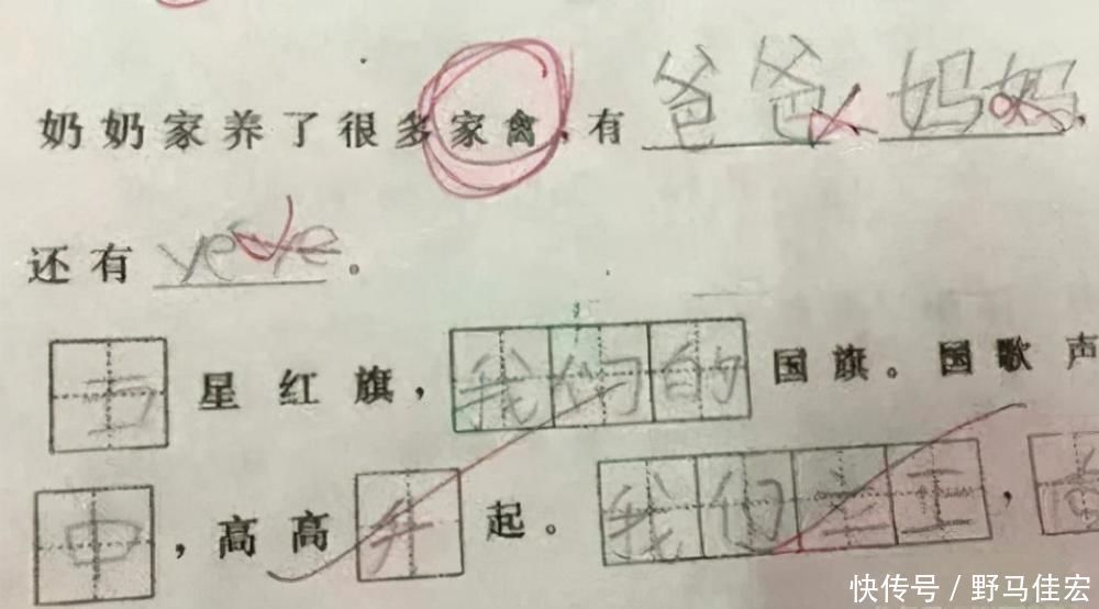 “最懒小学生”作业火了，耍尽小聪明，老师想打叉可又挑不出毛病