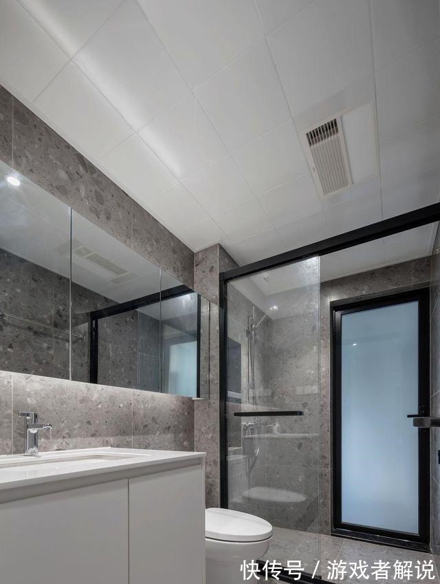 客厅|黑白灰装修风格真漂亮,100㎡低调简约设计,更贴近生活!