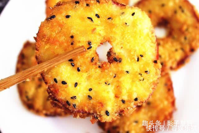 教您一道苹果芝麻饼,样式好看还香甜,过节端上桌,家人都爱吃