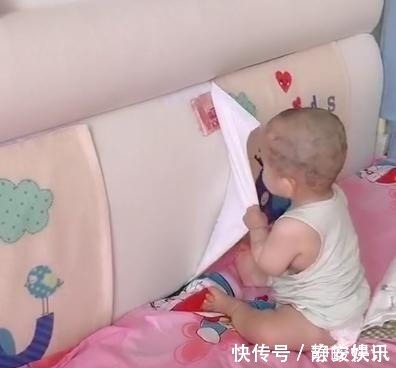 贴纸|宝宝撕开床头贴纸,却收获了“意外惊喜”,这算不算将功补过