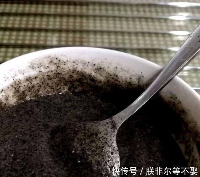 黑芝麻糊制作全过程!