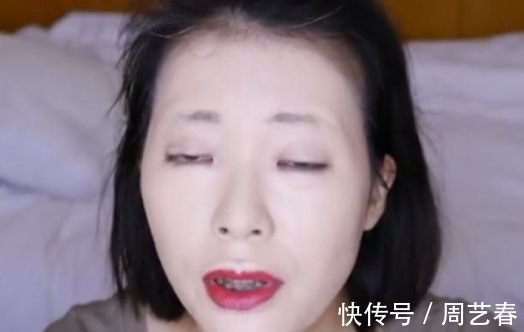 卸妆 女子在抖音上挑战100层粉底,卸妆那一刻,网友:眼睛要怀孕