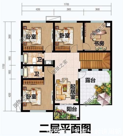 别墅|5款小户型二层楼房,简欧风格,农村建房非他莫属