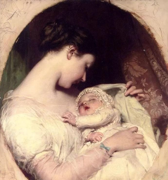 美人!英国艺术家詹姆斯·桑特人体油画中的美人,珠圆玉润,风情万种