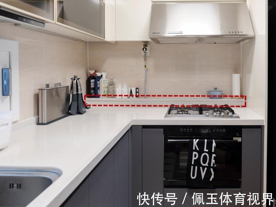 碗碟|定制橱柜台面60公分,我跟邻居学一招,台面加宽20cm,好用到犯规