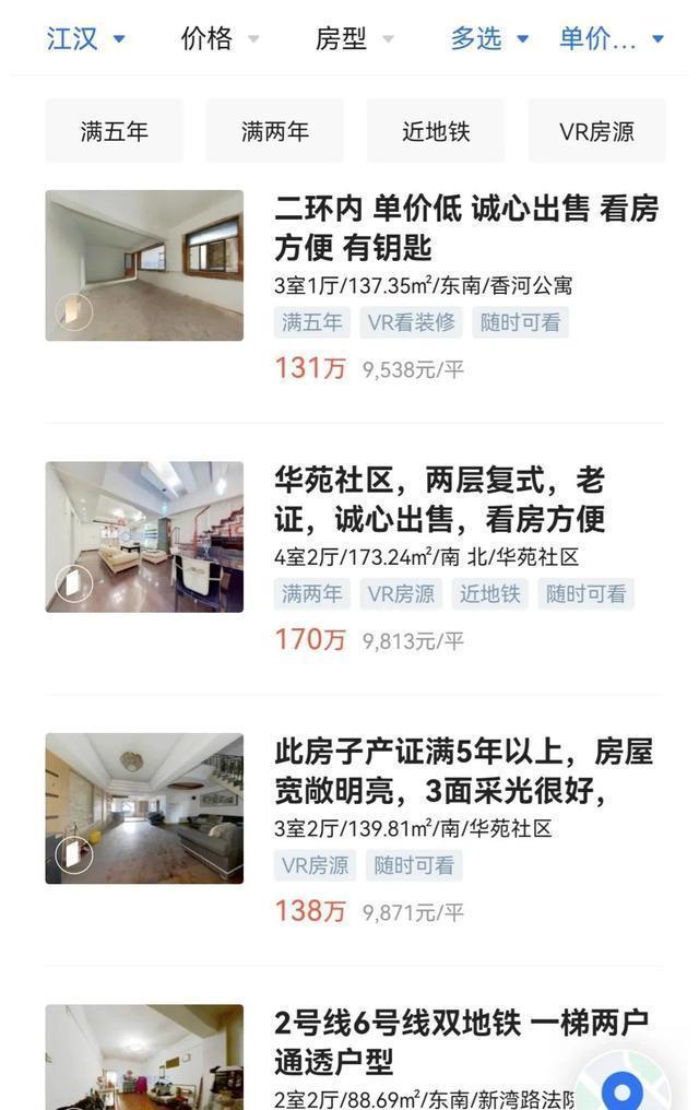 电梯|所见所闻：武汉二手老房供大于求，市中区次新房则屡创新高
