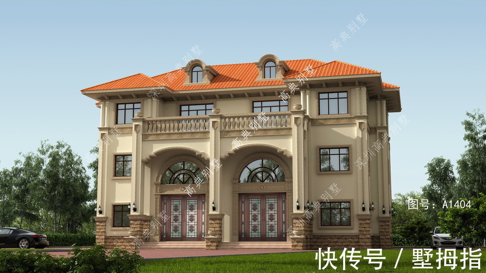 邻居们|在乡村盖栋这样的别墅,采光充足,真是叫邻居们羡慕死了。