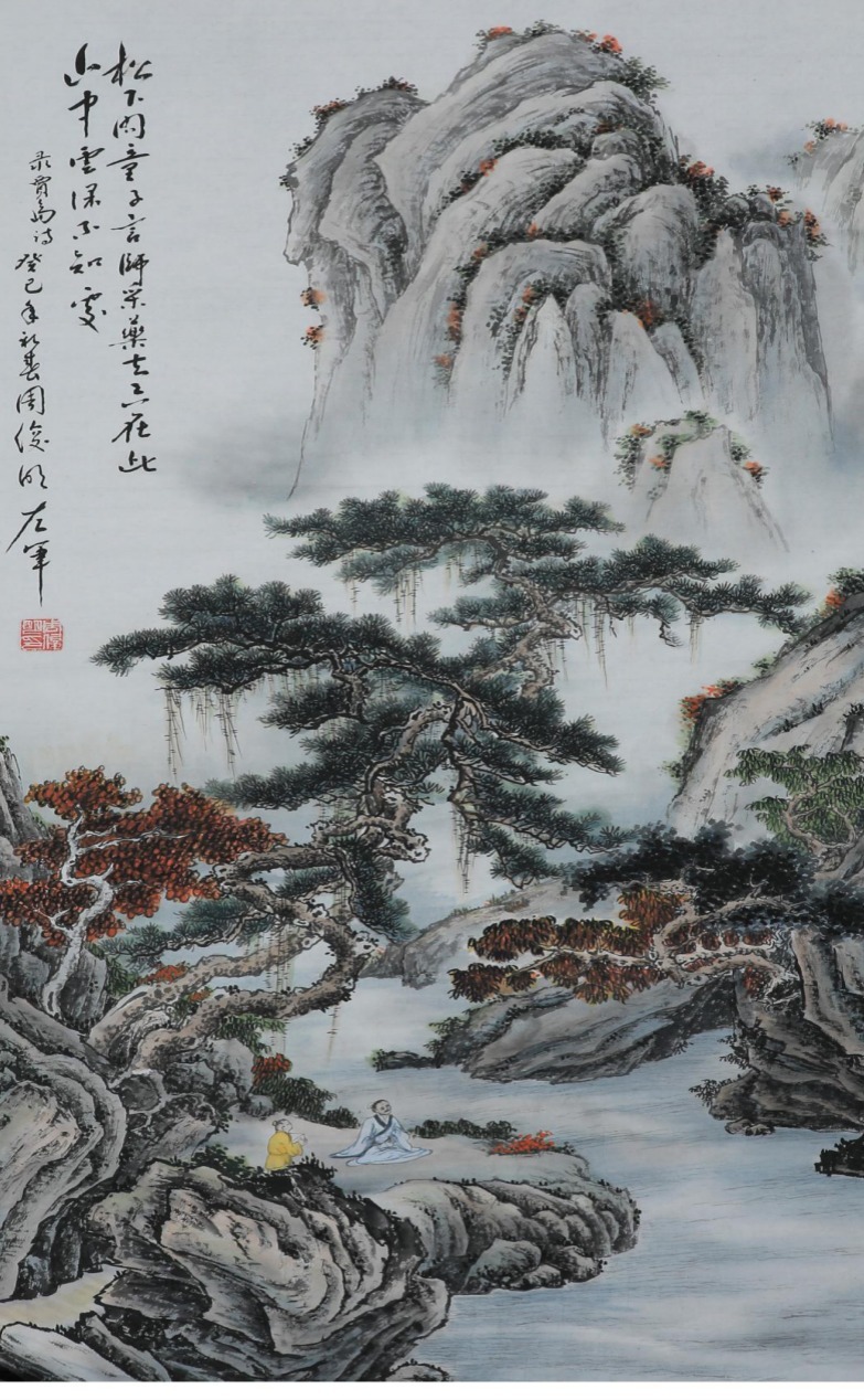 左笔|【专题报道】当代著名独臂左笔书画家周俊明