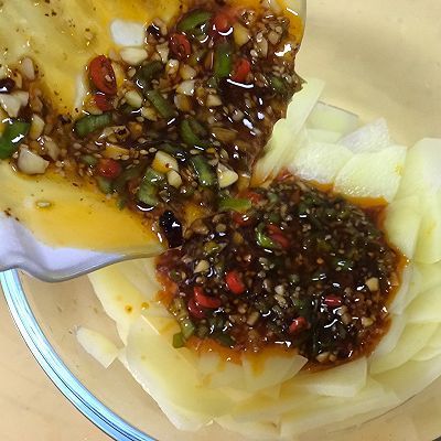 搅拌均匀|凉拌土豆片
