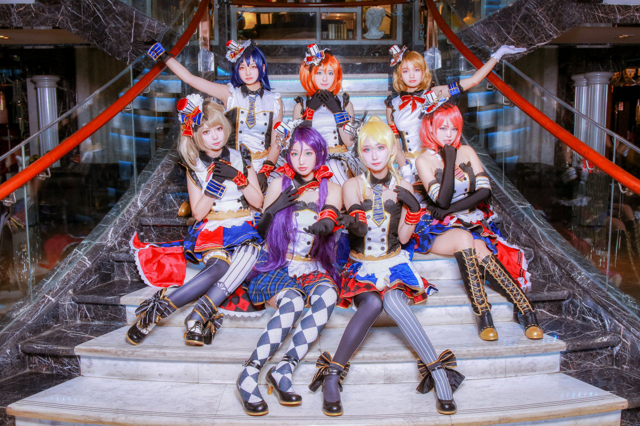 LoveLive！绘里cosplay 一起歌唱吧！