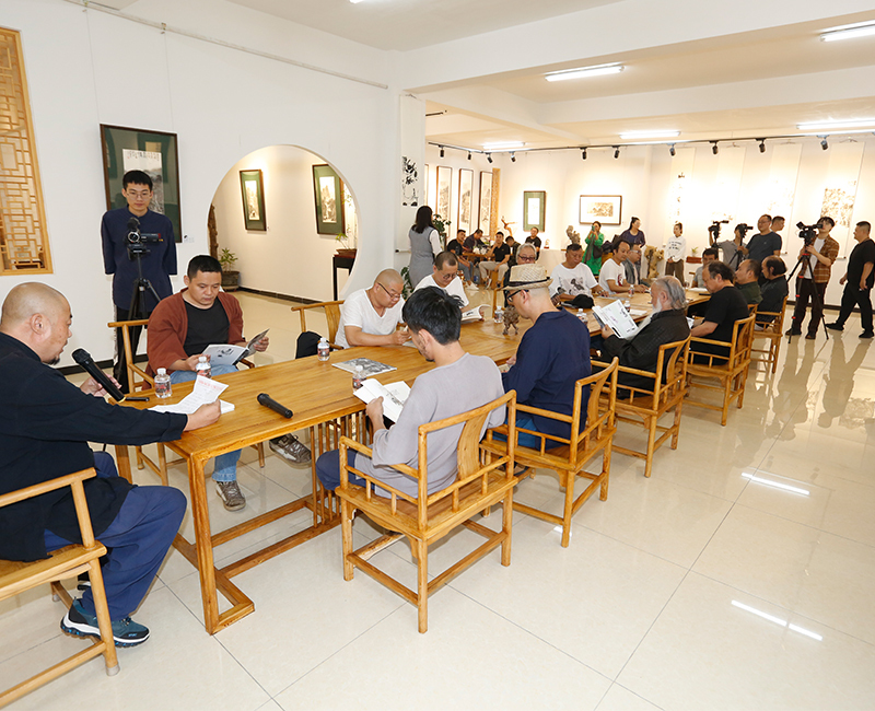 田智宇!心相——田智宇书画展在个山美术馆隆重展出