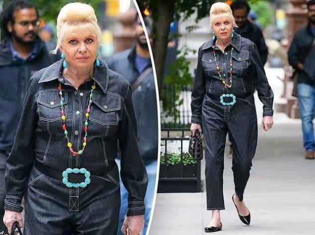 珠宝|特朗普73岁原配真精致,浓妆艳抹超浮夸,珠宝花里胡哨像地摊货