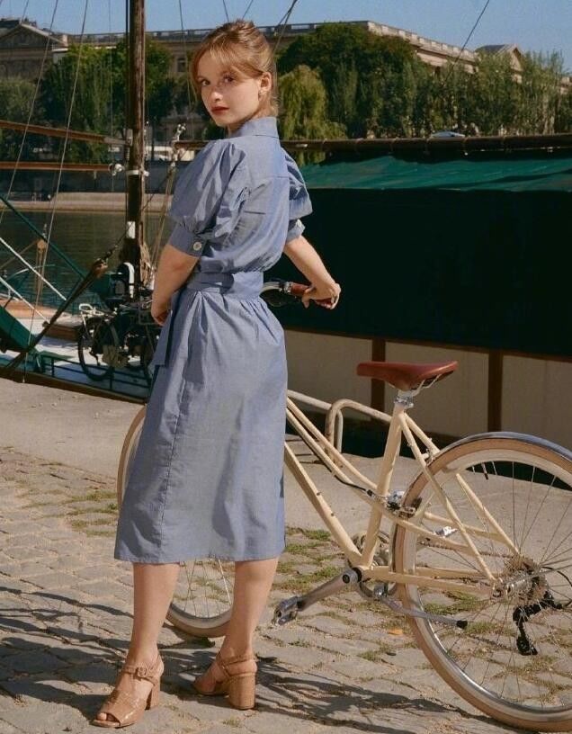 你懂“小个子”的法式浪漫吗？Camille Yolaine穿搭走红ins
