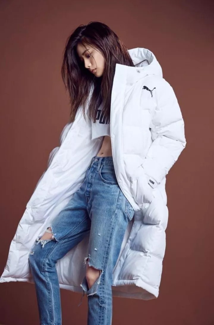 这个冬天,白色羽绒服火了!