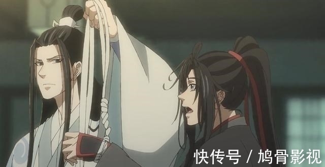 金凌|《魔道祖师》抹额绑手好甜，蓝大心情很复杂，金凌帮羡羡说话！