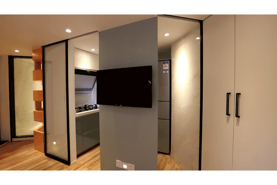 纸片楼|最薄处仅有20厘米的“纸片楼”,经过爆改,竟变成了花园复式