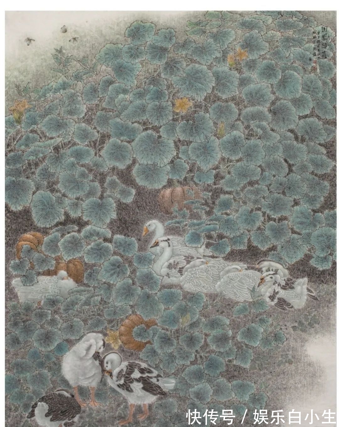 作品#万家共盛世 明月话团圆‖刘齐中国画作品欣赏