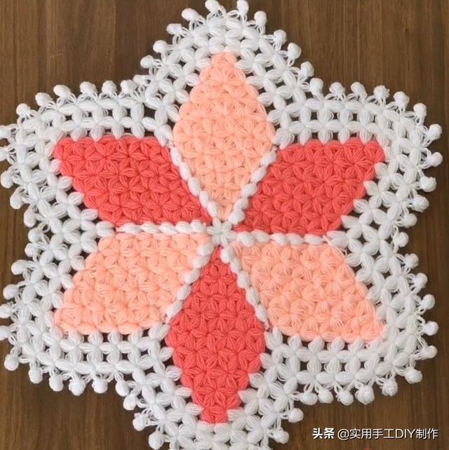 新手#「针织作品」32款只用到一种针法织出来的美垫子,新手留存备用