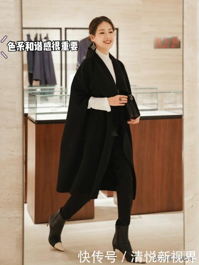 大衣+高跟靴=今年最洋气搭配,时髦又高级,不管穿多久都不过时